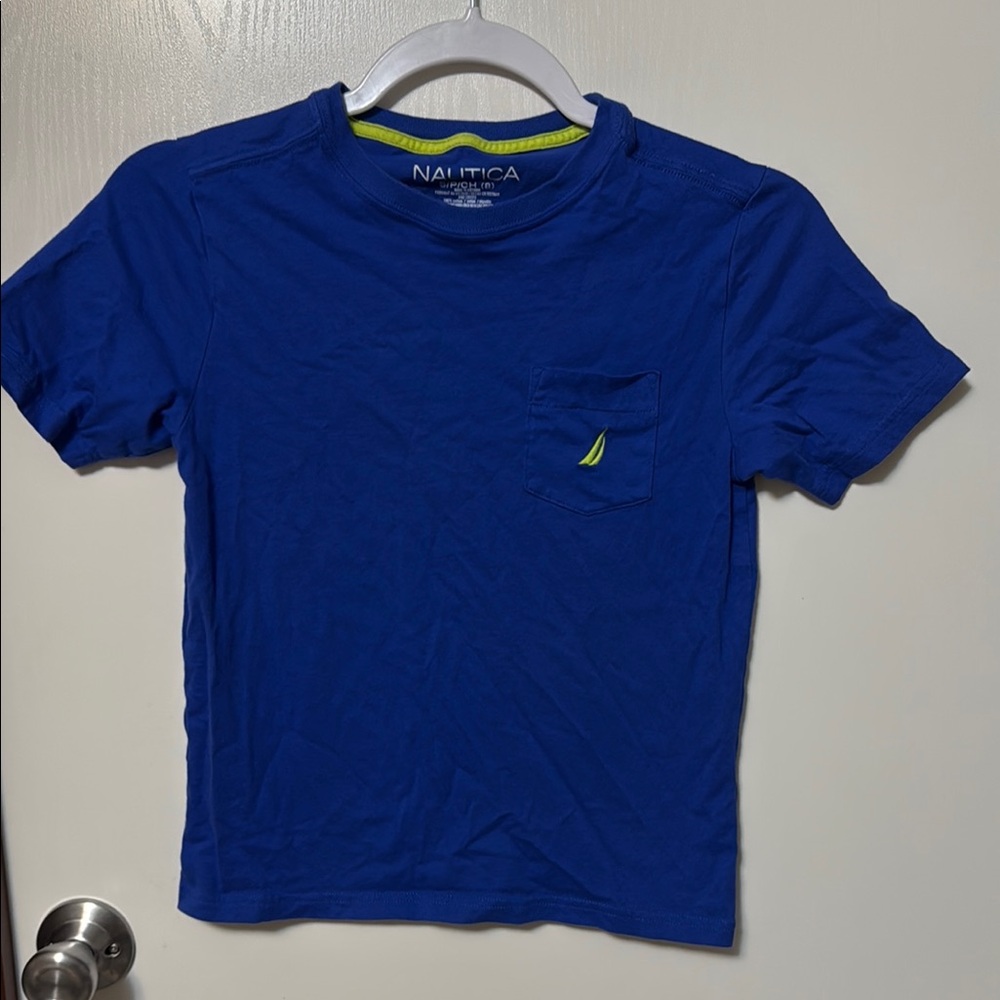 Nautica Kids Blue T-Shirt Size 8